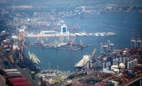 У порту Одеси завершено будівництво глибоководного причалу