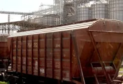 Зернові вантажі через західні прикордонні переходи: найбільше до Словаччини