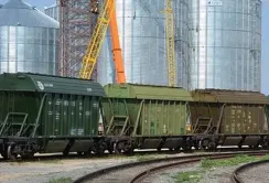Експорт зернових залізницею почав зростати