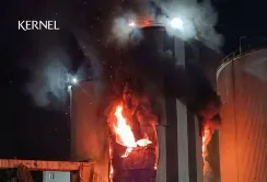 У Чорноморську через атаку БПЛА пошкоджено олійножировий комбінат компанії Kernel
