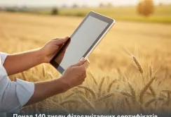 В Україні за 2025 рік оформили понад 140 тисяч електронних фітосанітарних сертифікатів