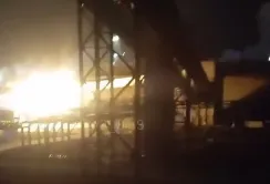 На росії під атаку дронів потрапило підприємство з виробництва добрив