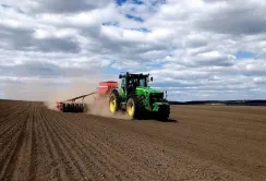 Аграрії Вінниччини засіяли 6% площ ярими зерновими та зернобобовими