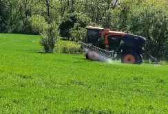 На Одещині захищають посіви озимого ячменю від хвороб та шкідників