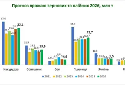 Україна в 2026/2027 МР могла б експортувати 52 млн т при врожаї в 84,6 млн т зернових та олійних, – УЗА