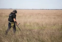 Харківщина стала лідером за обсягами та вартістю розмінування агроземель