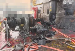Внаслідок атаки рф пошкоджено судно з олією