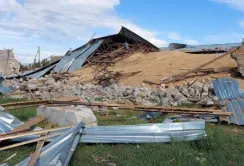 Окупанти зруйнували зерносховище на Запоріжжі