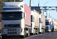 Агроекспорт автомобільним транспортом у лютому перевищує попередні показники