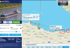 Росія, ймовірно, перевантажує вкрадене в Україні зерно через турецькі порти