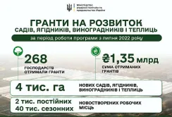Гранти на сади і теплиці: гроші закінчились