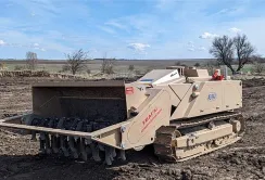 Зібрана в Україні машина для розмінування отримала сертифікат відповідності
