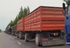 Черга довжиною 15 кілометрів: окупанти вивозять українське зерно