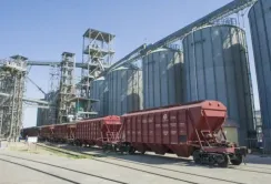 Перевезення зерна залізницею через Польщу та Словаччину зменшується, через Румунію – зростає