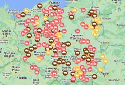 Польські фермери заблокували дороги по всій країні