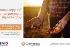 Рівень корупції в агросекторі знижується щороку – результати дослідження
