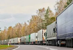 Одна із причин страйку польських перевізників – «дикий» український ринок