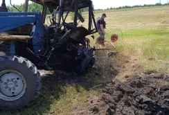 На Харківщині під час польових робіт загинув тракторист