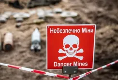 Понад 128 тисяч квадратних кілометрів української землі забруднено вибухонебезпечними предметами