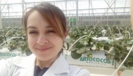 Эльвира Абселямова, специалист по ягодным культурам ФЛП "Гуцол"
