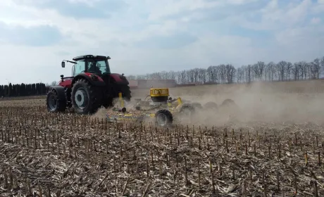 Результати розвитку кукурудзи за strip-Till сівби (результати AgriLab у рамках проєкту «Прибуткове поле»)