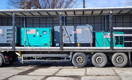 На Кіровоградщині п’ять нових генераторів забезпечать полив 1400 гектарів угідь