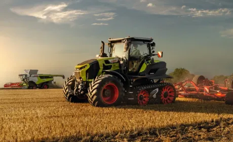 CLAAS AXION 9: великий трактор нового покоління — від преміального комфорту до автономної роботи