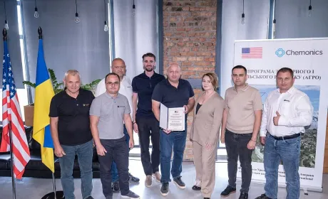 На Київщині відкрили майданчик сучасних технологій зрошення