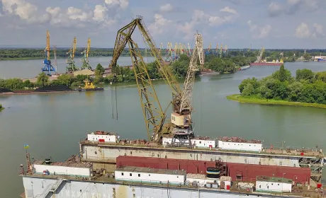 Дунайські порти залишаються ключовими для експорту зерна