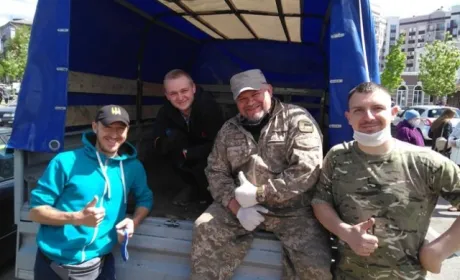 Ветерани АТО під час карантину допомагають продуктами сім'ям полеглих побратимів і тим, хто має потребу