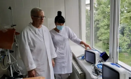Тернопільська лікарня отримала від BASF монітори пацієнта