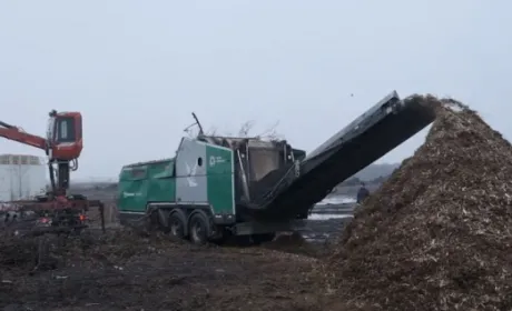 У Черкасах деревні та рослинні відходи переробляють на паливо