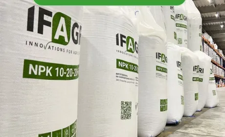 Комплексні мінеральні добрива IFAGRI NPK(S) вже на складах «Ерідон» у регіонах