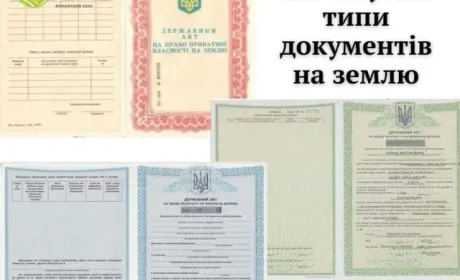Які існують типи документів на землю