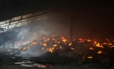 Фермер підпалив власні склади із зерном, щоб воно не дісталось окупантам