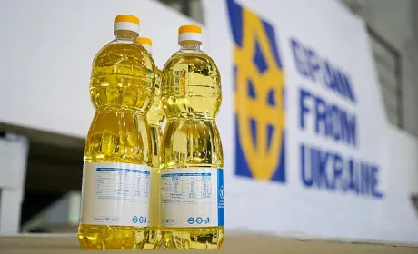 В рамках «Grain from Ukraine» до країн Африки відправили соняшникову олію
