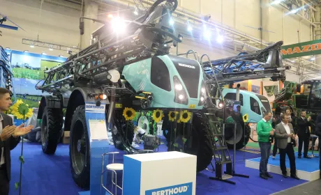 Berthoud провела світову прем’єру нового обприскувача в Україні