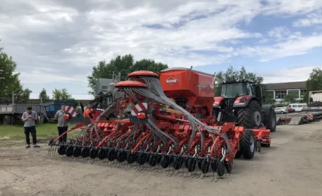 KUHN розпочав демотур з новим посівним комплексом для мінімального обробітку ґрунту