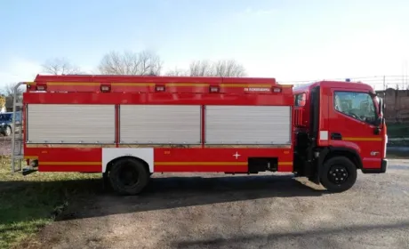 В Україні для сільської місцевості створили спеціальну пожежну машину