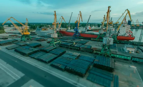 Порт "Октябрськ" готується до  перевалки зерна