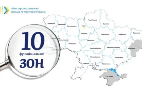 Україна матиме 10 функціональних типів території