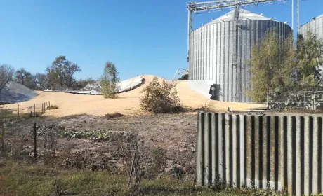 Елеватору зірвало клепки