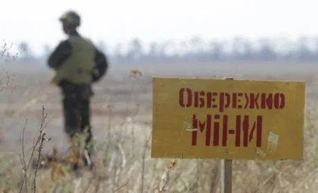 Понад 130 тис. кв. км території України потребують розмінування