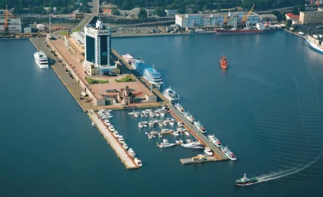 В Одеському морпорту завершують будівництво нового зернового терміналу