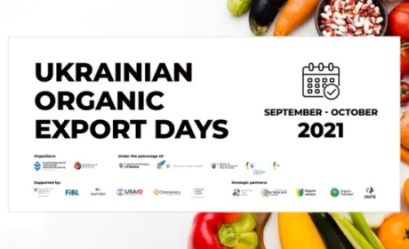 Стартує експортний секторальний В2В проєкт «Ukrainian Organic Export Days 2021»