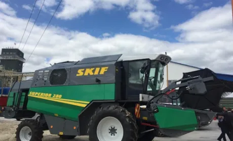 У виробництві комбайнів Skif Sampo використовують 45% вітчизняних деталей