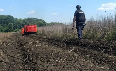 Програма розмінування аграрних земель охопила понад 14 тисяч га