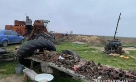 На Херсонщині поліцейські встановили причетних до розбійного нападу на автогосподарство фермера