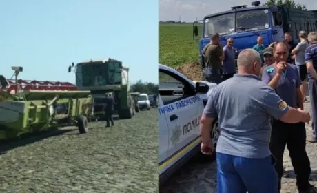 На Рівненщині відбулася чергова спроба рейдерського захоплення врожаю фермерів