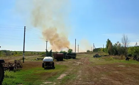 В «Садах Донбасу» збирають яблука в бойових умовах